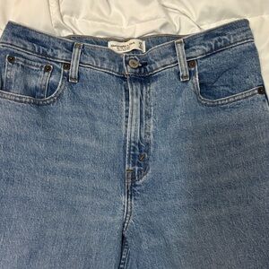 High Rise Blue Women's Jeans